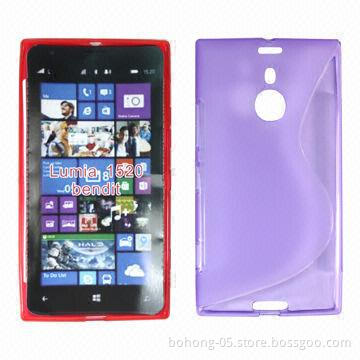 TPU Mobile Phone Cases for Nokia 1520, Water Sets, Various Colors Available